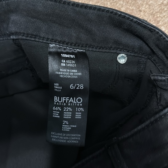 Buffalo Karolin mid-rise super stretch jegging size 6 / 28 - Picture 5 of 7